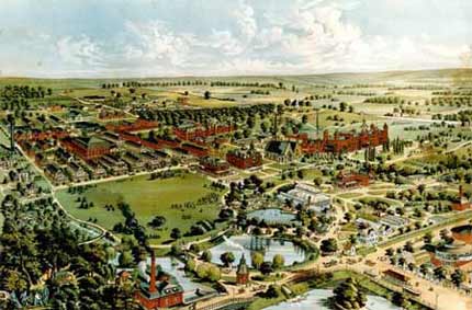 image from 1885 Virtual Tour of the Dayton National Military
Home
